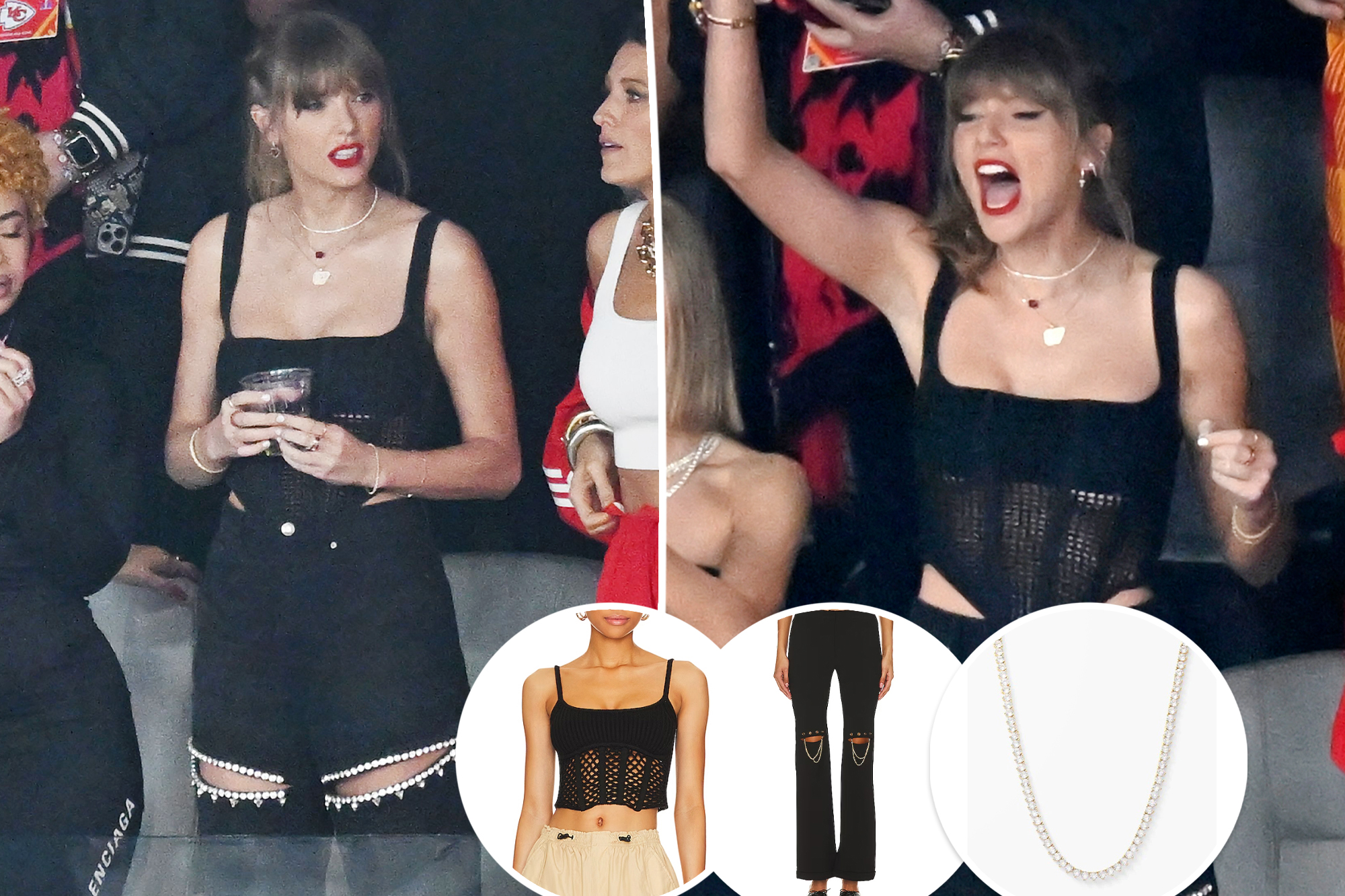 Re-create Taylor Swift's Super Bowl 2024 outfit for less